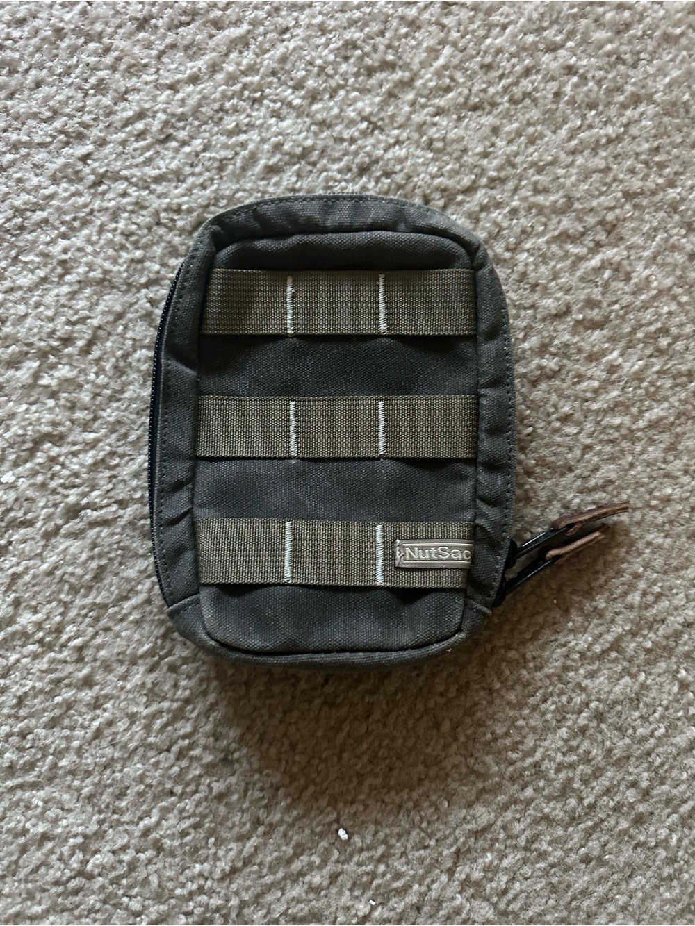 NutSac | ADMIN POUCH | Waxed Canvas